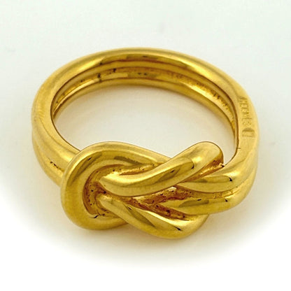 Hermes Head Scarf Ring Closure Gold Plated — view 2