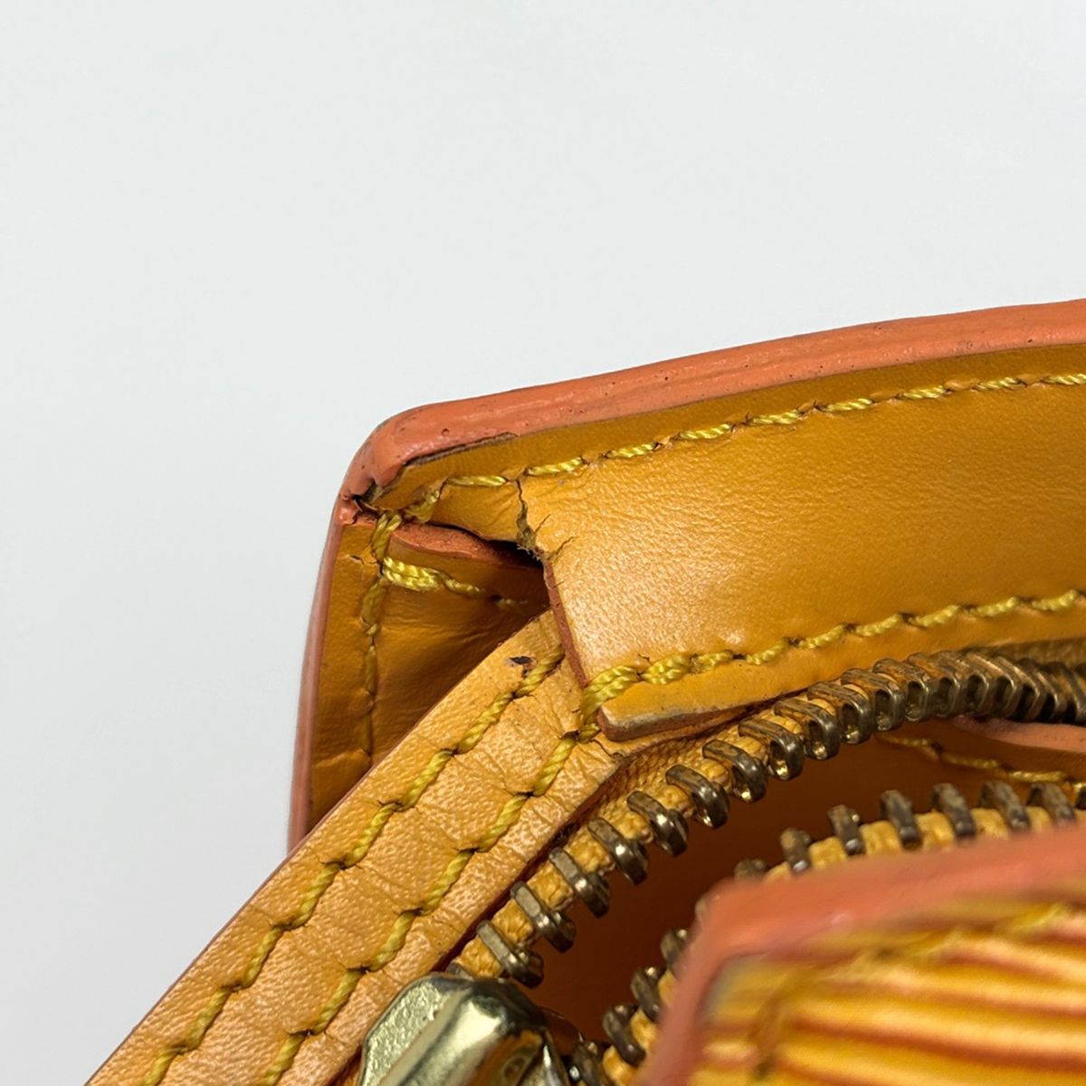 Louis Vuitton Saint Jacques Shopping Shoulder Bag Tote Epi Tassili Yellow — view 7