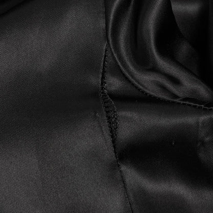 Celine Logo Button Long Coat Double Wool Black — view 5