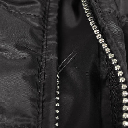 Prada Down Jacket Vest Zip Up Black — view 4