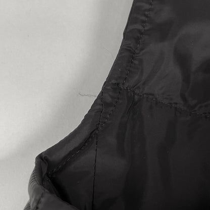 Prada Down Jacket Vest Zip Up Black — view 5