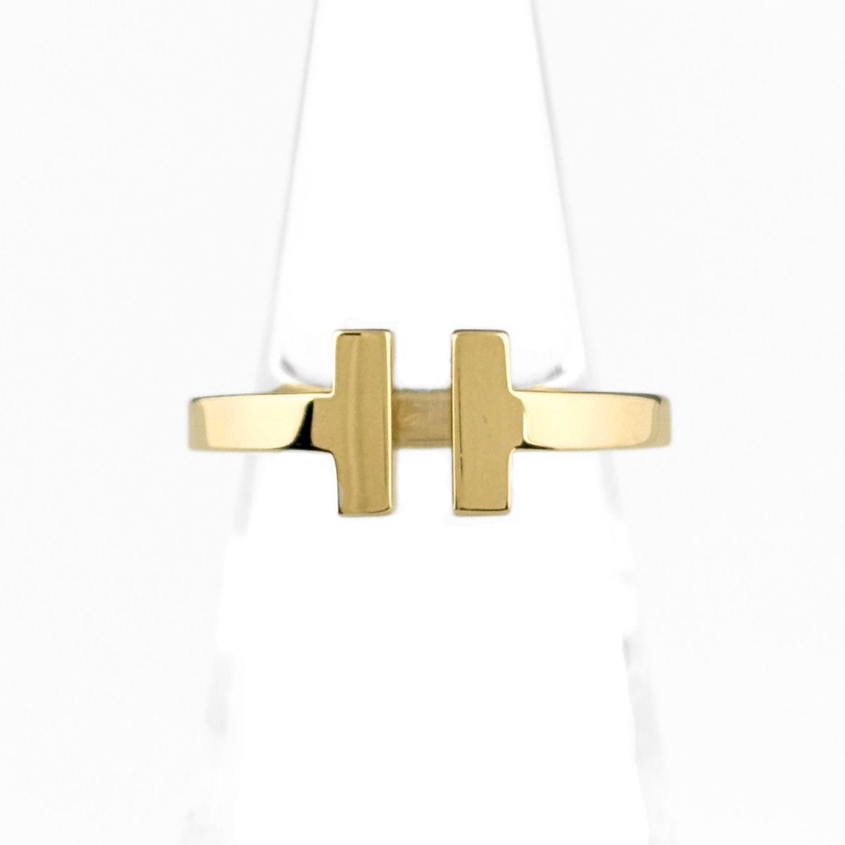 Tiffany & Co T Square Ring YG Yellow Gold
