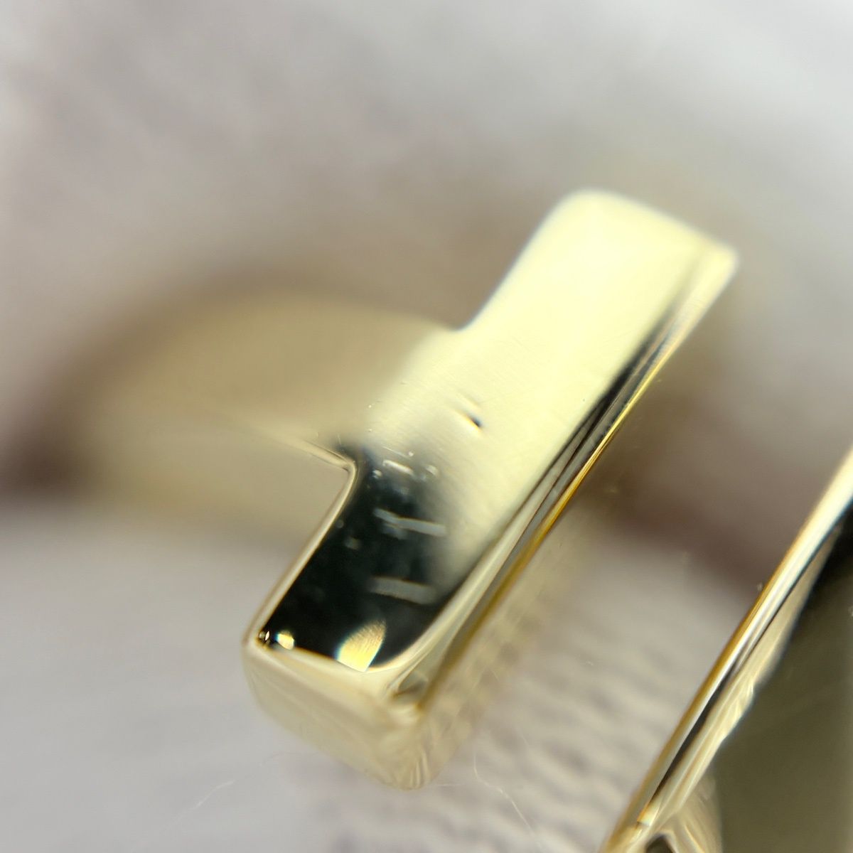 Tiffany & Co T Square Ring YG Yellow Gold — view 4