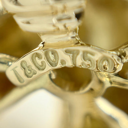 Tiffany & Co Signature Earrings YG Yellow Gold — view 5