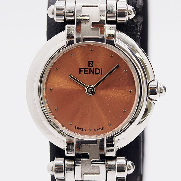 Fendi and Bordeaux Dial Watch