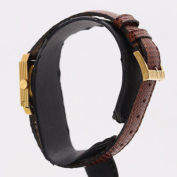 Dior Square Quartz Gold Dial Watch Mtm — view 3