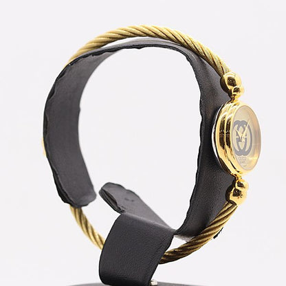 Gucci Bangle Watch Quartz Gold Dial Mtm — view 2