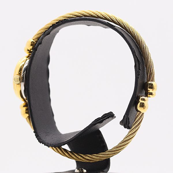 Gucci Bangle Watch Quartz Gold Dial Mtm — view 3
