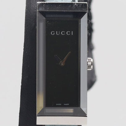 Gucci Frame 127.5 Quartz Black Dial Watch Nam