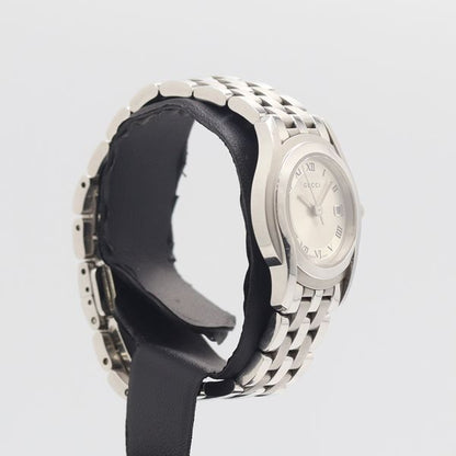 Gucci Quartz Date Silver Watch Nam — view 2