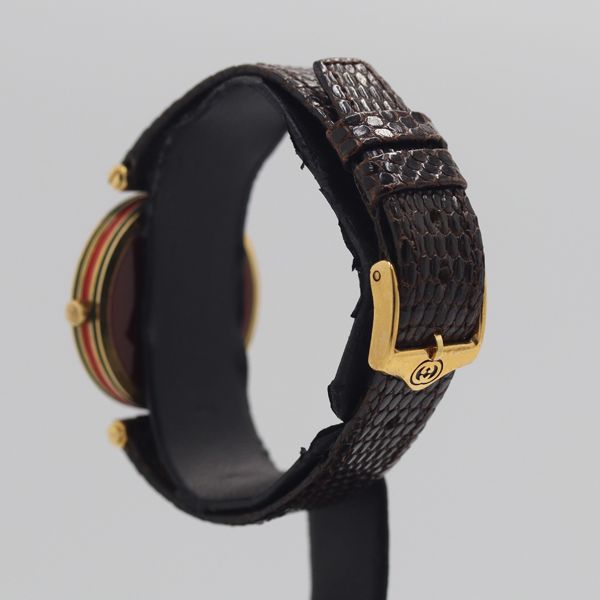 Gucci Quartz White Dial Sherry Line Watch Nam — view 3