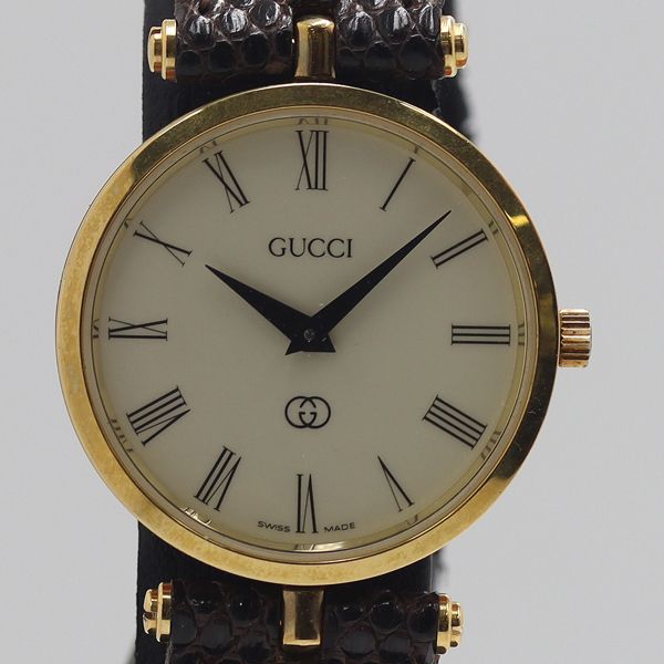 Gucci Quartz White Dial Sherry Line Watch Nam