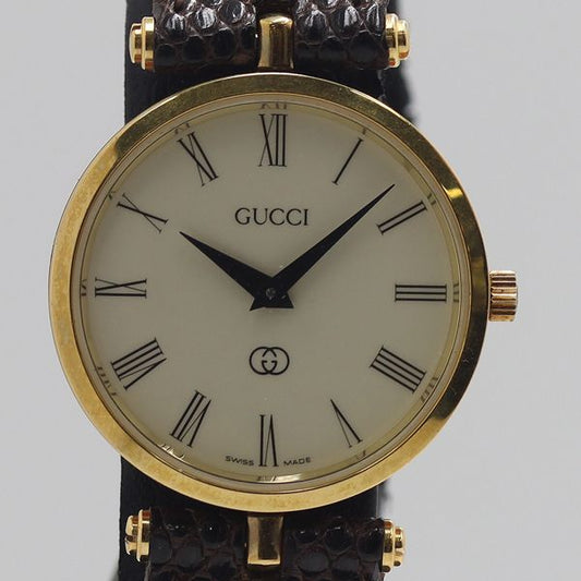 Gucci Quartz White Dial Sherry Line Watch Nam
