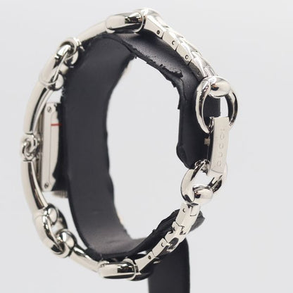 Gucci Signoria 116.3 Quartz Side Diamond Silver Dial Watch Nam — view 3