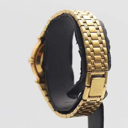Gucci Quartz Date Gold Dial Watch Nam — view 3