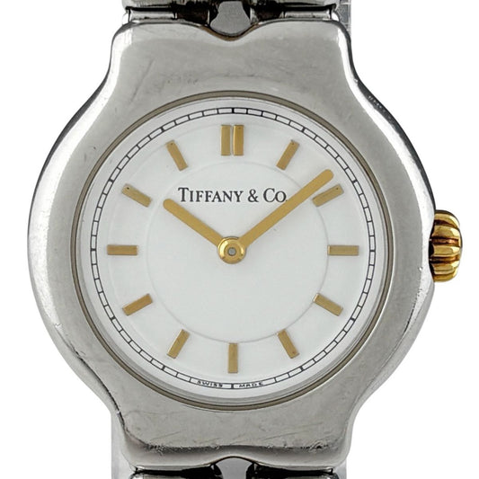 Tiffany & Co Tisolo Watch SS Quartz White