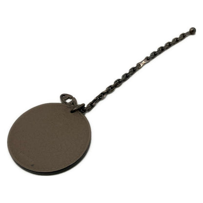 Hermes Key Holder Animal Key Gray Cabas — view 2