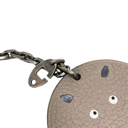 Hermes Key Holder Animal Key Gray Cabas — view 6