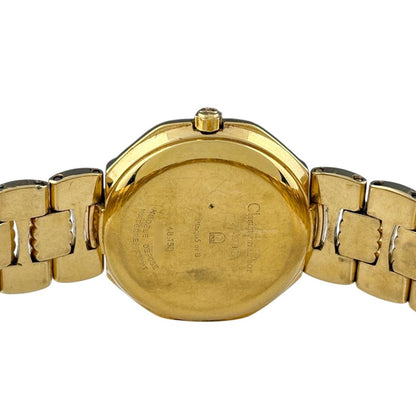 Dior Octagon 48.153 Watch SS Quartz Gold — view 4