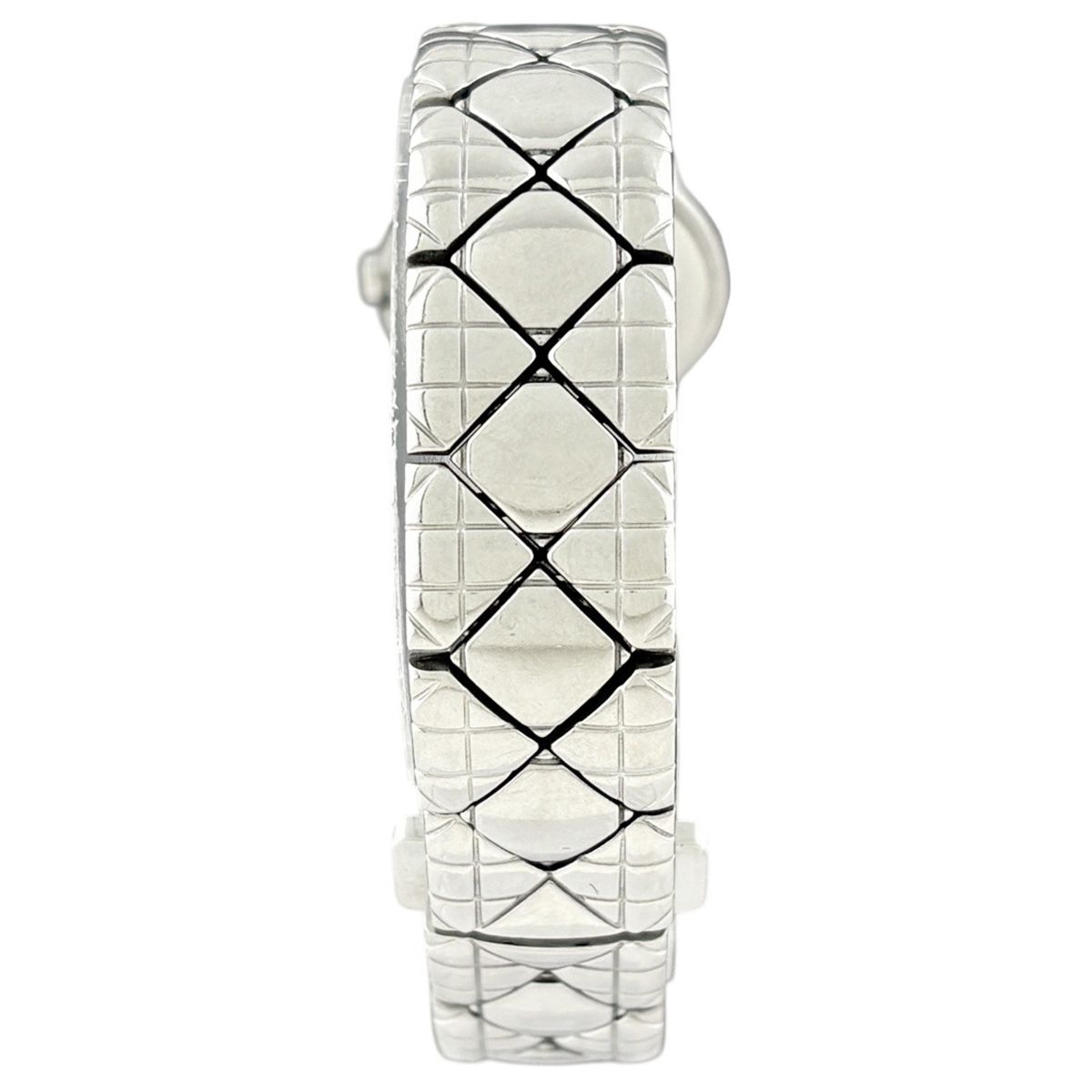 Dior Round Watch SS Quartz Black — view 3