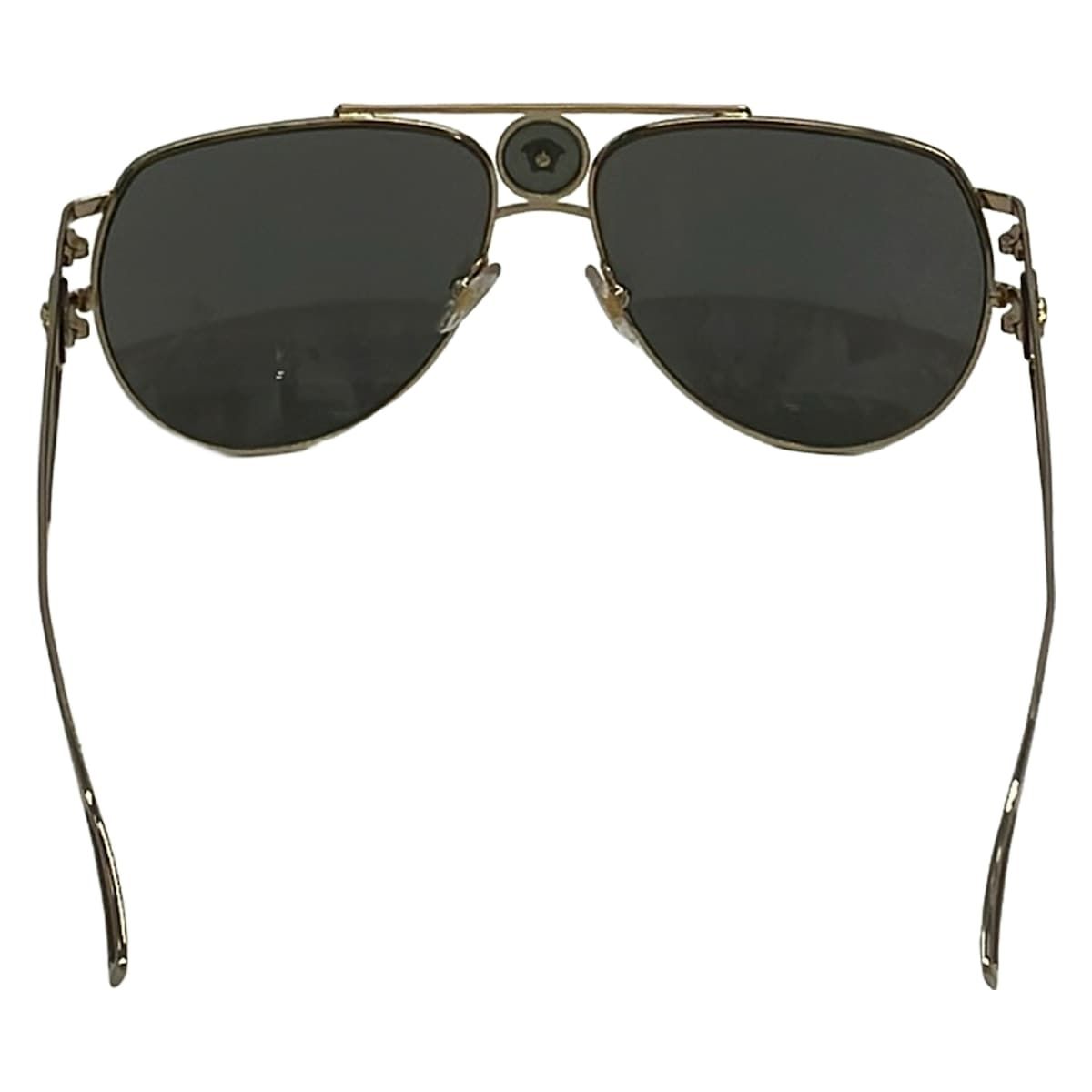 Versace Sunglasses Black Gold Eyewear — view 3