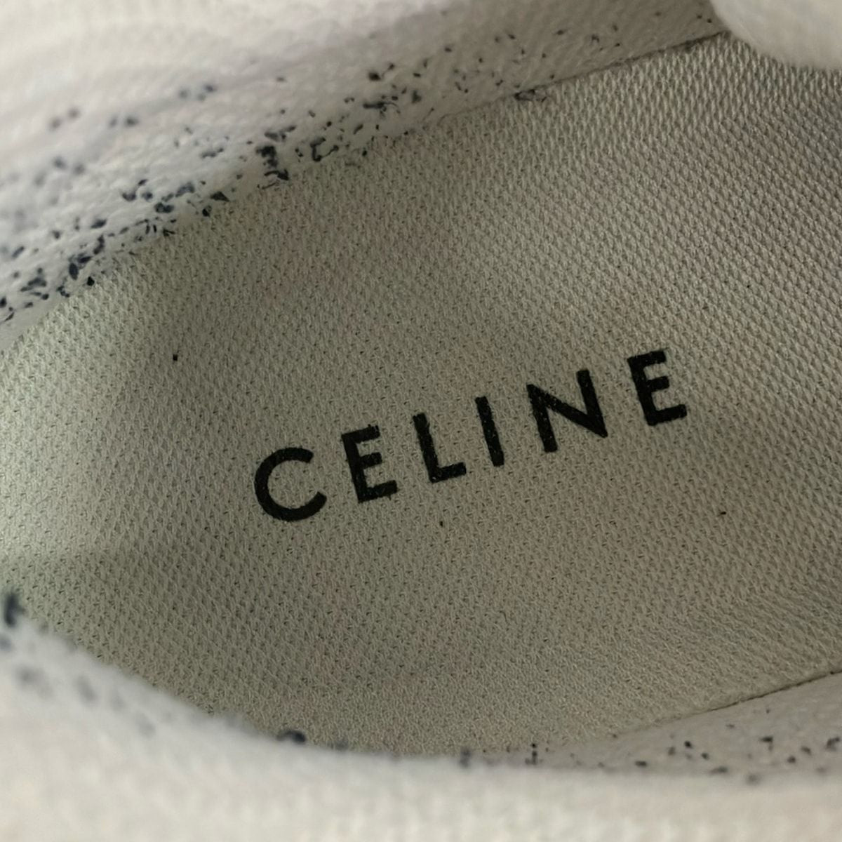 Celine Sneakers 42 Runner Low Lace Up White Black Leather — view 5