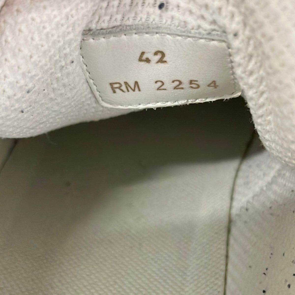 Celine Sneakers 42 Runner Low Lace Up White Black Leather — view 6
