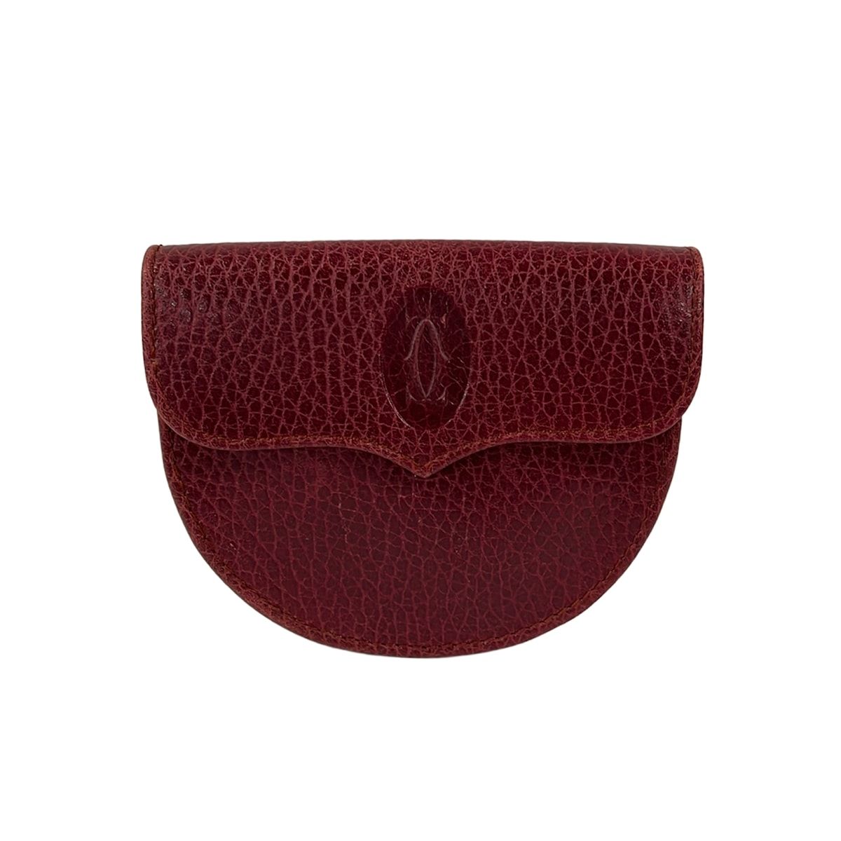 Cartier Coin Case Must Have Line Bordeaux Leather