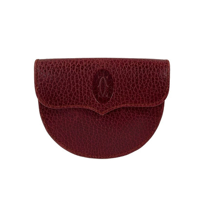 Cartier Coin Case Must Have Line Bordeaux Leather