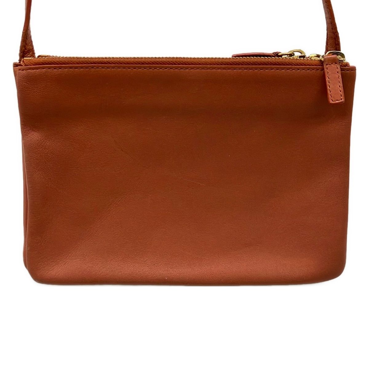 Celine Shoulder Bag Trio Brown Leather — view 3