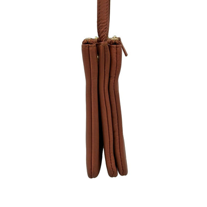 Celine Shoulder Bag Trio Brown Leather — view 4