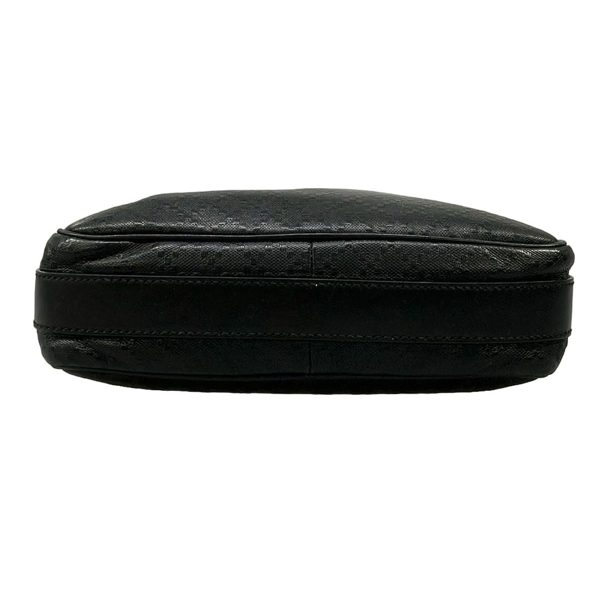 Gucci Shoulder Bag Bright Diamante Black Leather — view 5
