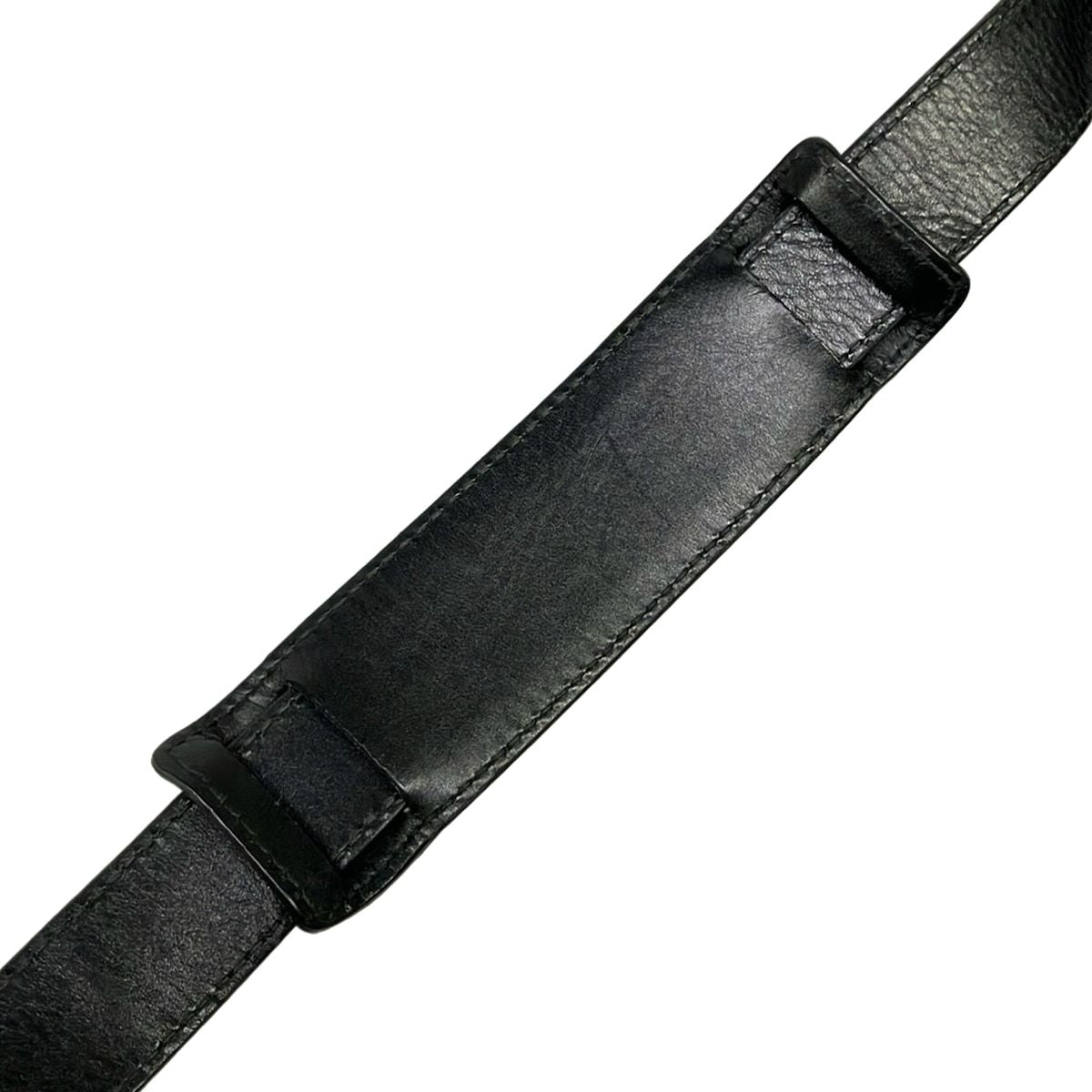 Gucci Shoulder Bag Bright Diamante Black Leather — view 9