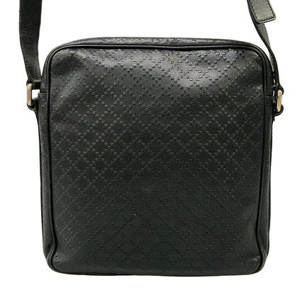 Gucci Shoulder Bag Bright Diamante Black Leather — view 3