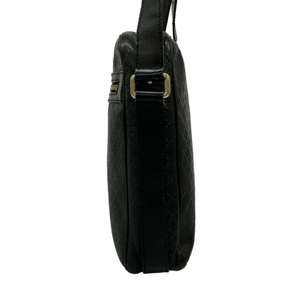 Gucci Shoulder Bag Bright Diamante Black Leather — view 4
