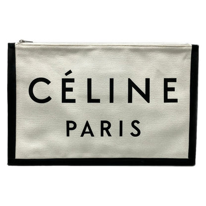 Celine Clutch Ivory Black