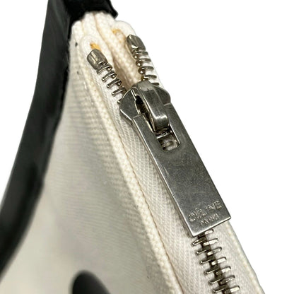 Celine Clutch Ivory Black — view 9