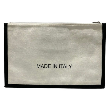 Celine Clutch Ivory Black — view 3