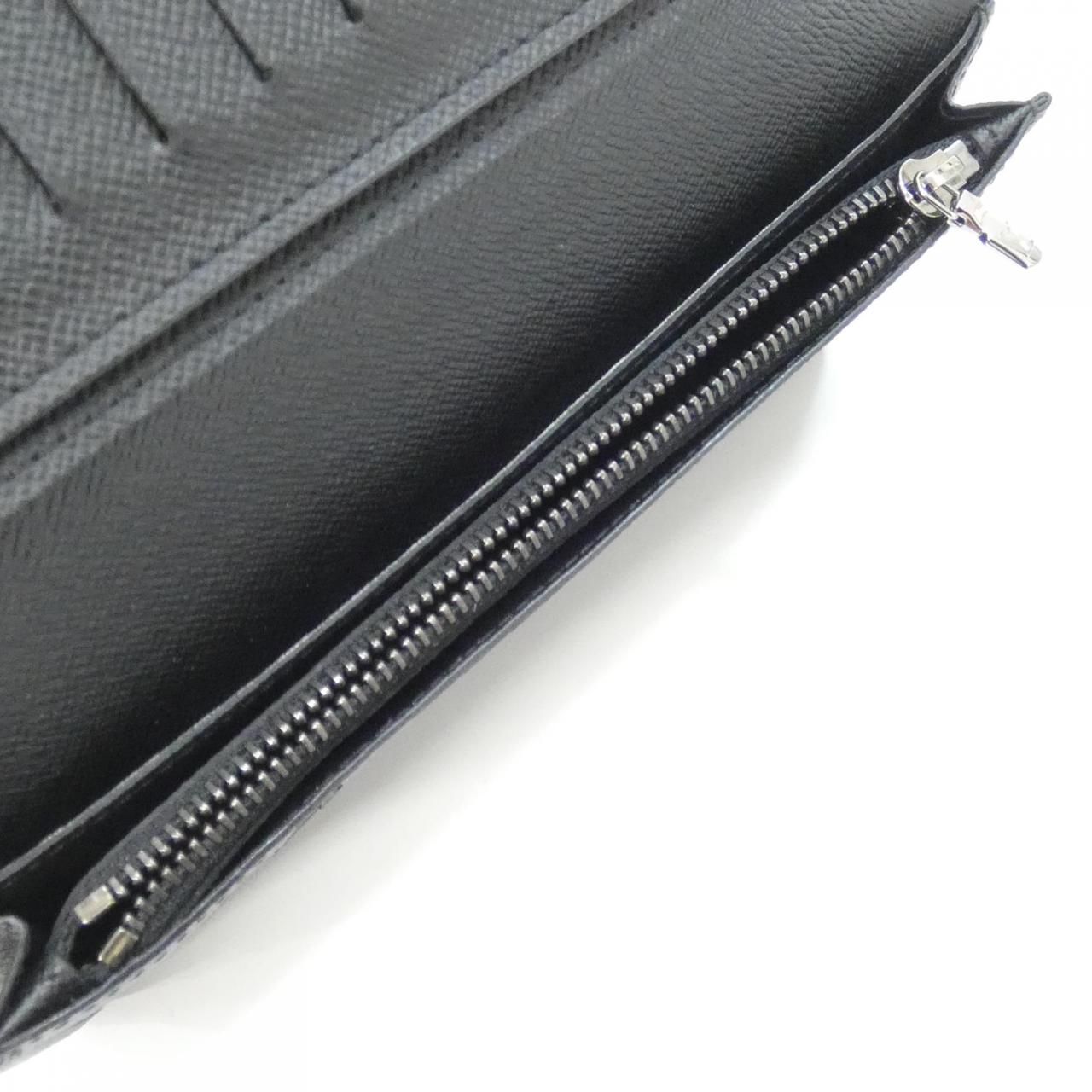 Louis Vuitton Monogram Eclipse Portefeuille Brazza Wallet — view 7