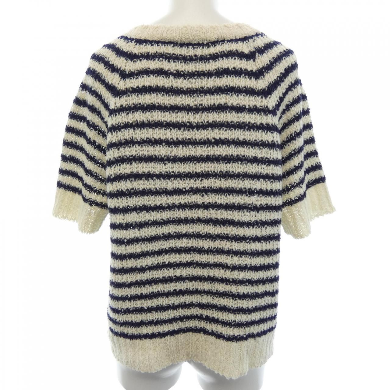 Dior Mariniere Short Sleeve Sweater Knit — view 2