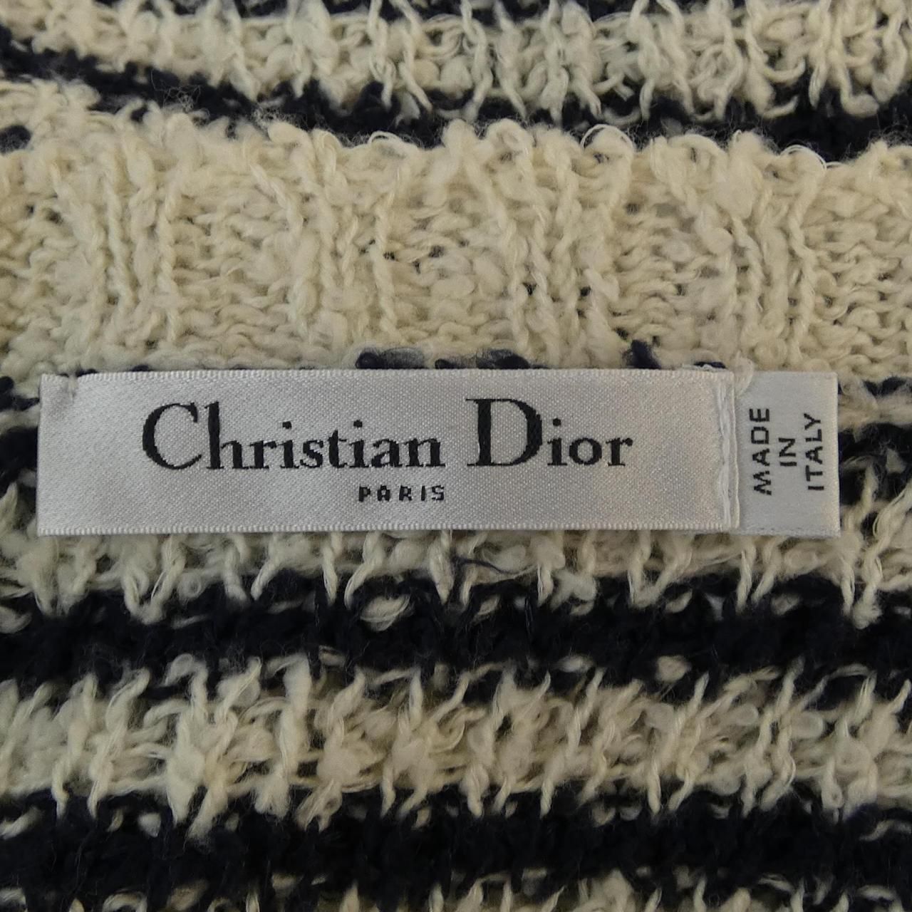Dior Mariniere Short Sleeve Sweater Knit — view 4