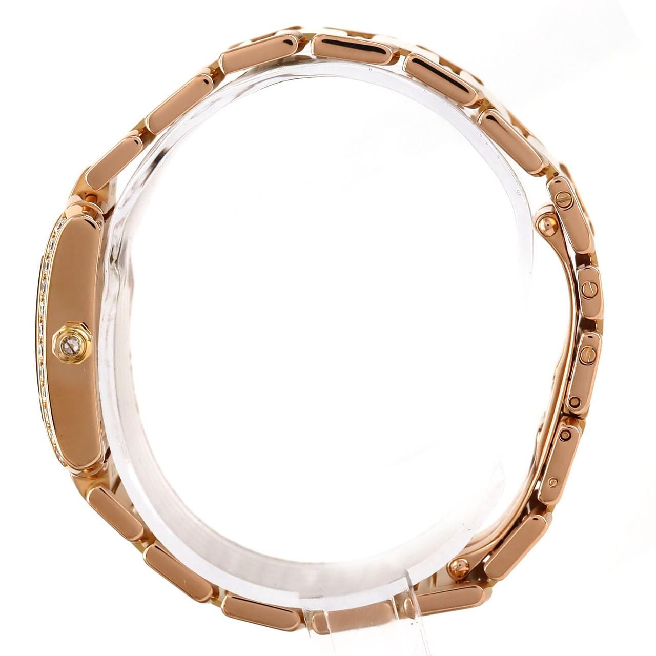 Cartier Tank Francaise SM PG D PG RG Quartz Watch — view 3