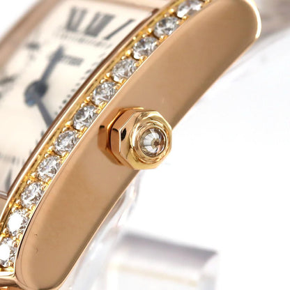 Cartier Tank Francaise SM PG D PG RG Quartz Watch — view 4
