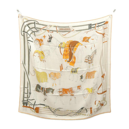 Hermes Carre Ash Scarf
