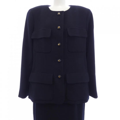 Chanel Vintage Suit Navy