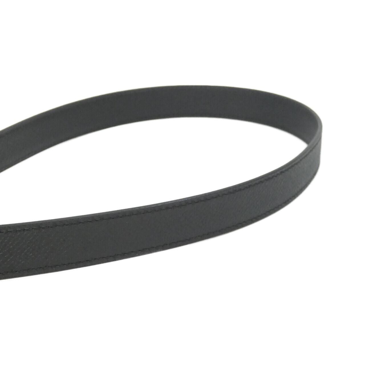 Hermes E-strap Bag Straps Black — view 2