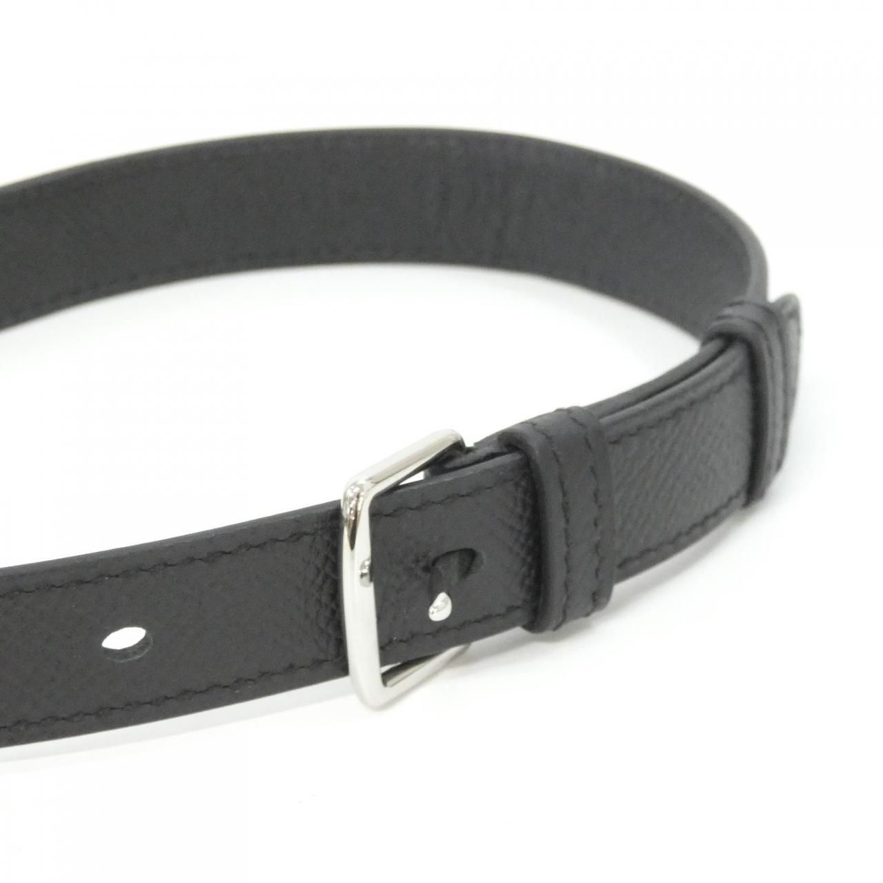 Hermes E-strap Bag Straps Black — view 3