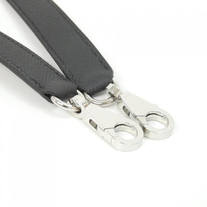 Hermes E-strap Bag Straps Black — view 4