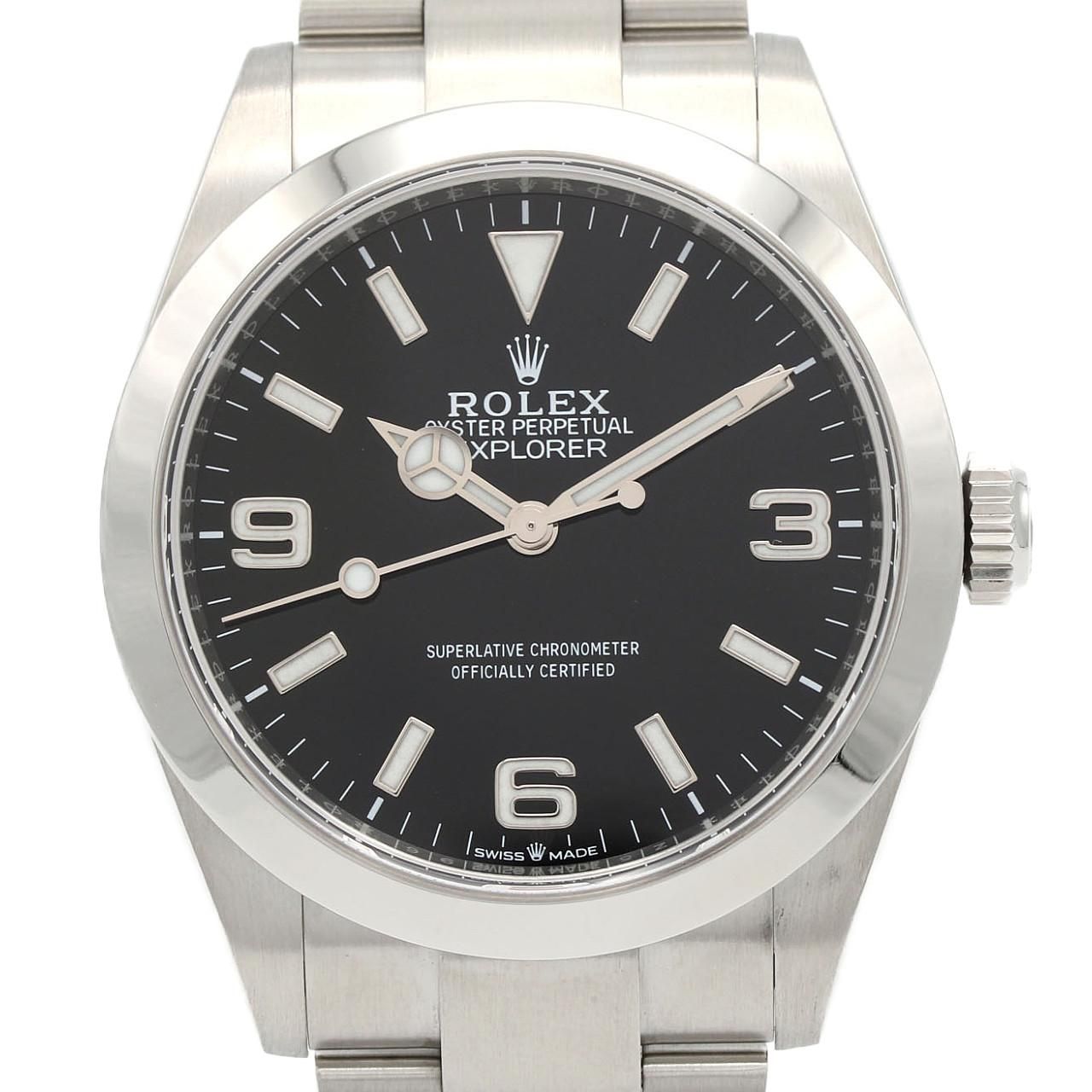 Rolex Explorer I SS Automatic Winding Watch