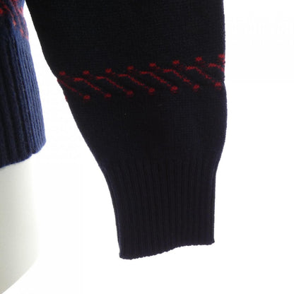 Chanel Knit Sweater Navy — view 6